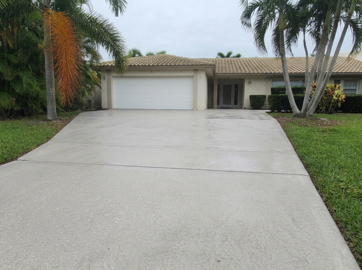 Pressure Washing after cleaning