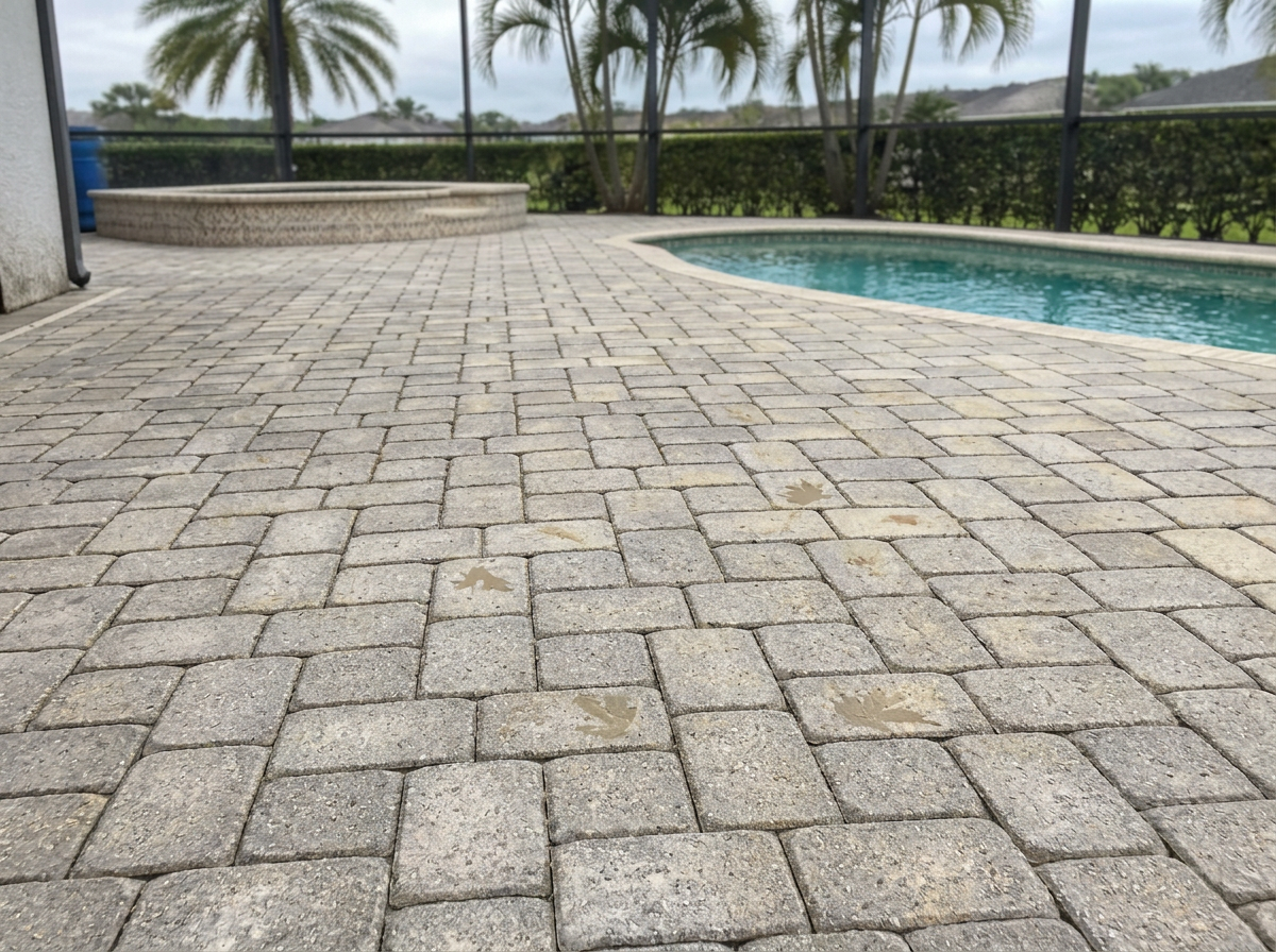 Patio & Deck Washing after cleaning