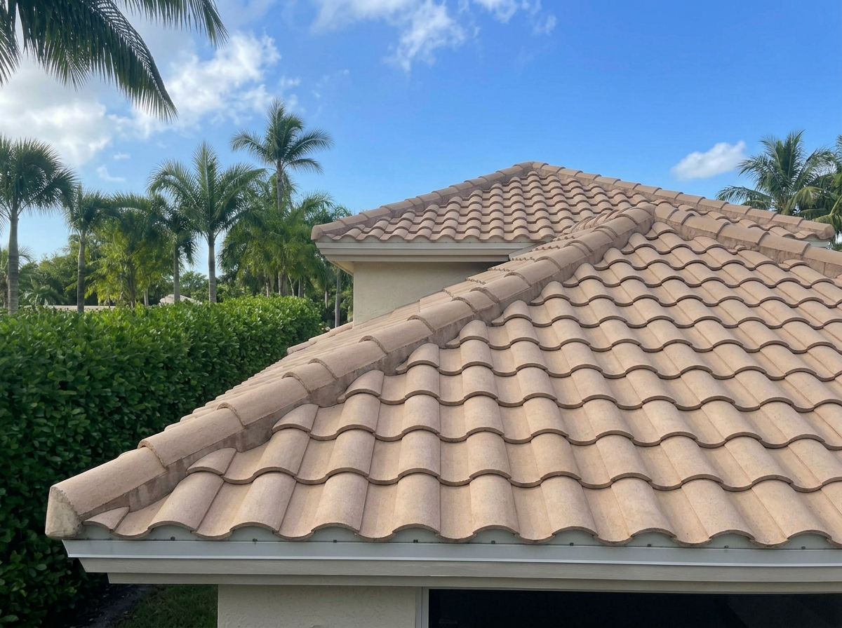 Roof Soft Washing after cleaning